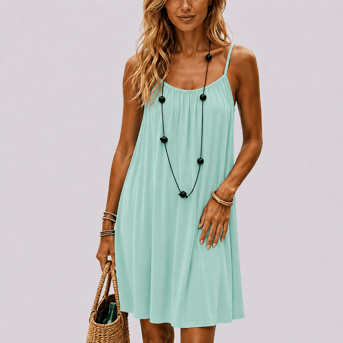 Isla Open-Back Maxi Dress