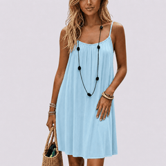Isla Open-Back Maxi Dress