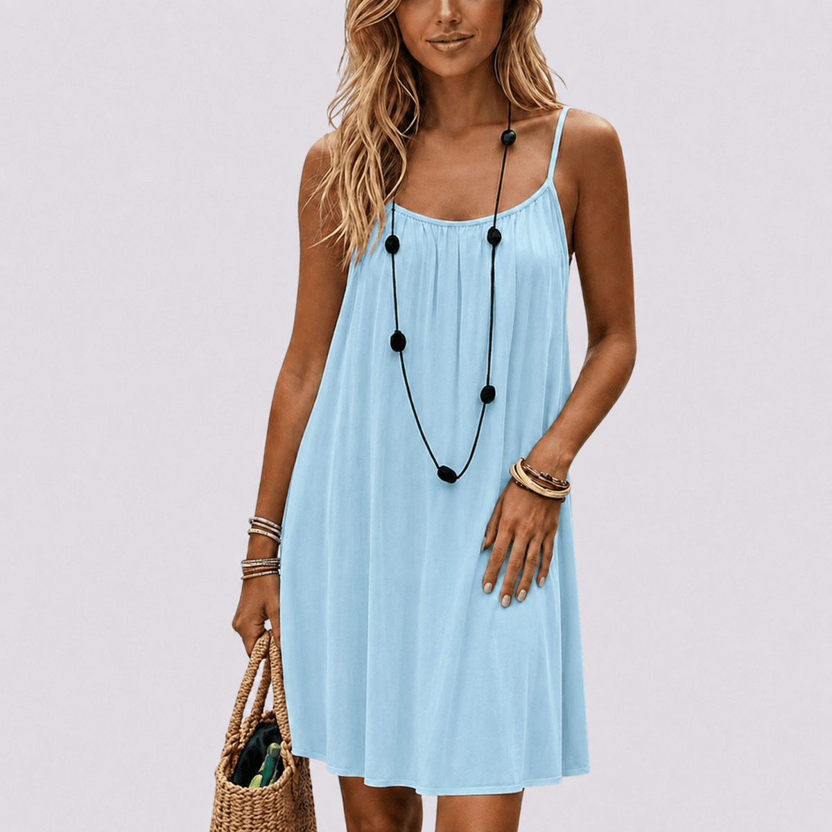 Isla Open-Back Maxi Dress